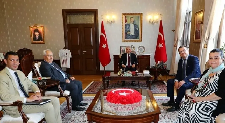 VALİ DOĞAN SURİYE ÖZEL TEMSİLCİSİNİ KABUL ETTİ!