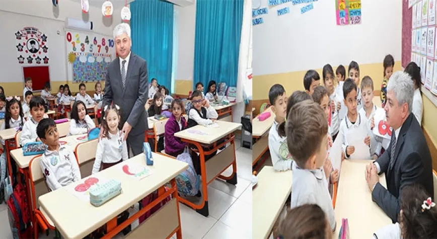 VALİ DOĞAN, YERLİ MALI HAFTASINDA ÖĞRENCİLERLE BİR ARAYA GELDİ