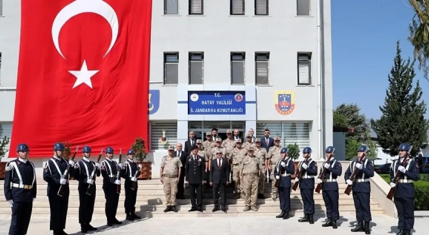 Vali Doğan’dan İl Jandarma Komutanına ziyaret!