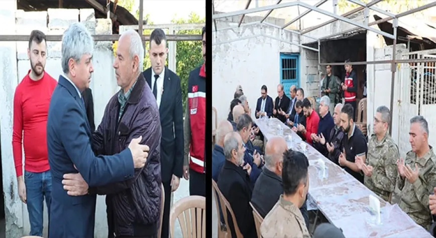 Vali Doğan’dan Seltan’ın Ailesine Taziye Ziyareti