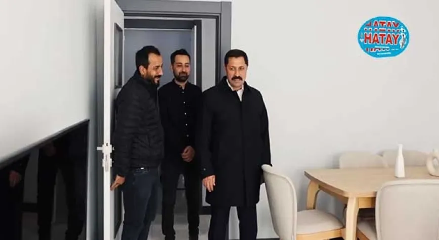 VALİ KONUTLARI İNCELEDİ