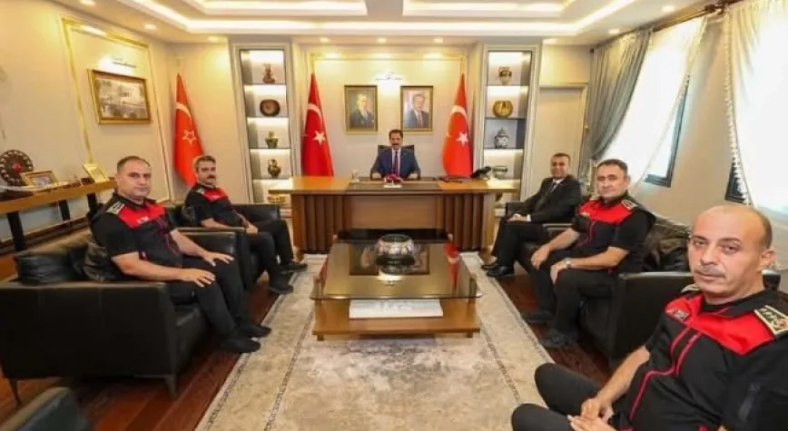 Vali Masatlı Ateş Savaşçılarını Ağırladı