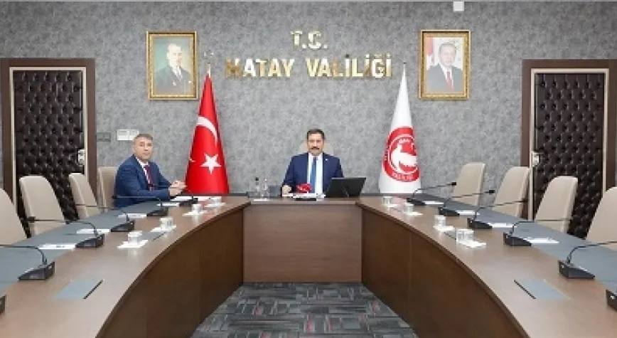 VALİ MASATLI, BAKAN YERLİKAYA VE BAK İLE ZOOM İLE GÖRÜŞTÜ