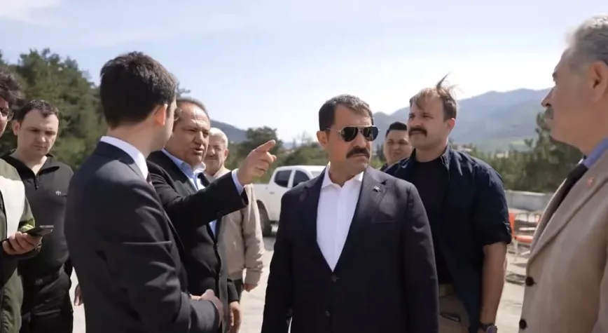 Vali Masatlı Belen’de Okul İnşaatını İnceledi