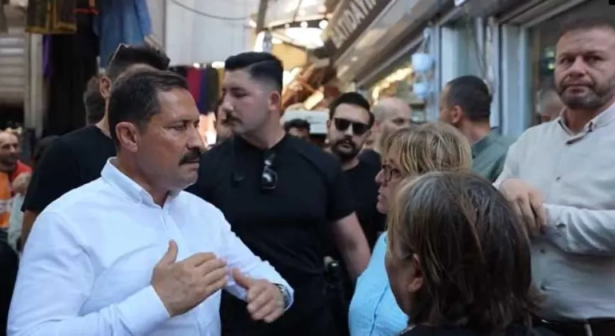 Vali Masatlı Çarşı Esnafının Konuğu Oldu