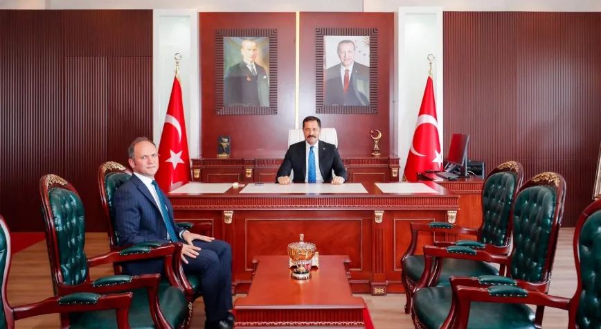 Vali Masatlı'dan Erzin Kaymakamlığı'na Ziyaret