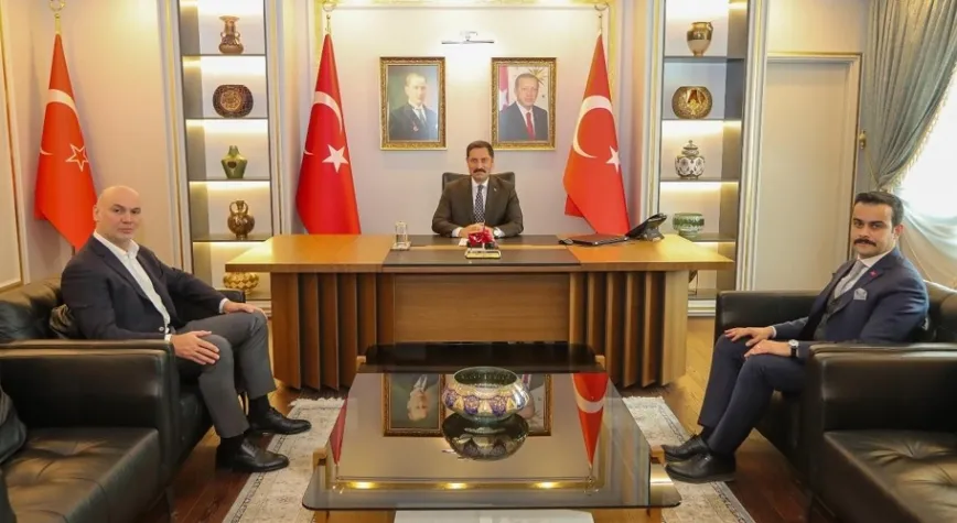 Vali Masatlı Demir Ve Bulat’ı Ağırladı