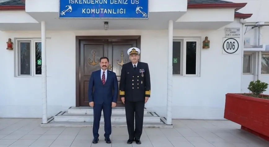 Vali Masatlı Deniz Üs Komutanlığında