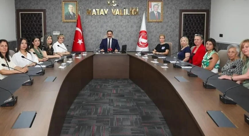 Vali Masatlı Dernek Üyelerini Kabul Etti