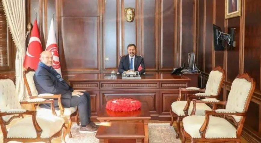 VALİ MASATLI, ERASLAN’I AĞIRLADI