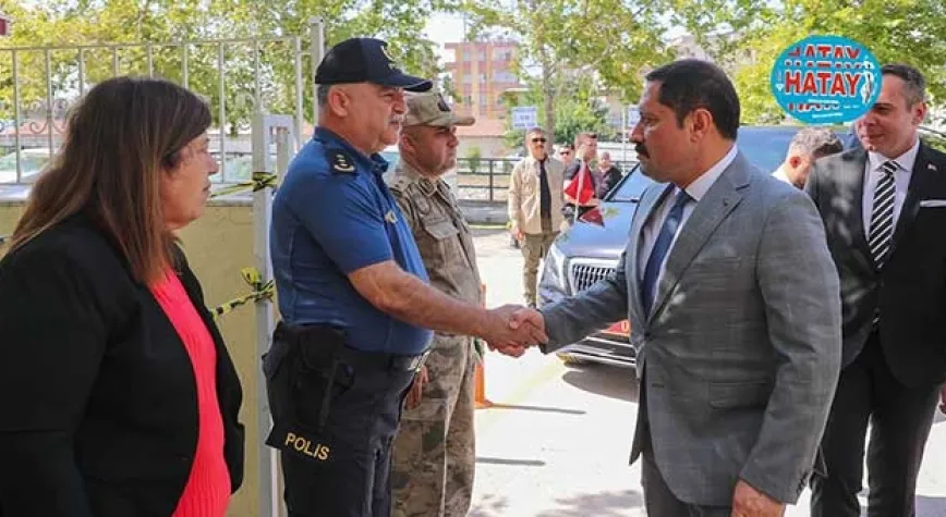 VALİ MASATLI ERZİN’DE ZİYARETLERDE BULUNDU