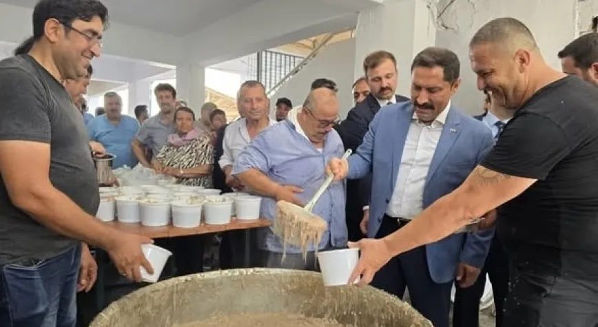 Vali Masatlı Hrisi Dağıttı