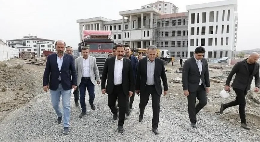 Vali Masatlı Kamu Kampüsünü İnceledi