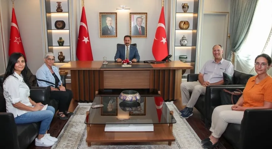 Vali Masatlı kazı çalışmaları hakkında bilgi aldı
