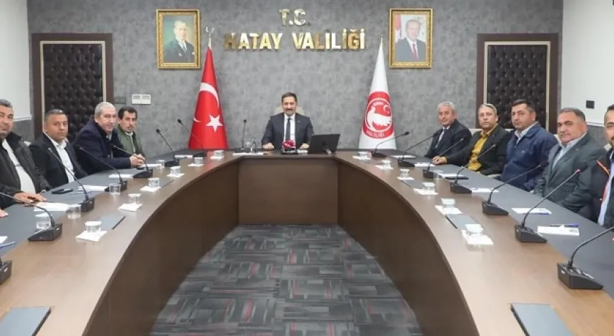 VALİ MASATLI MUHTARLARI AĞIRLADI