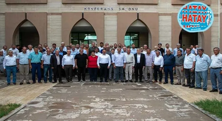 VALİ MASATLI MUHTARLARLA BULUŞTU