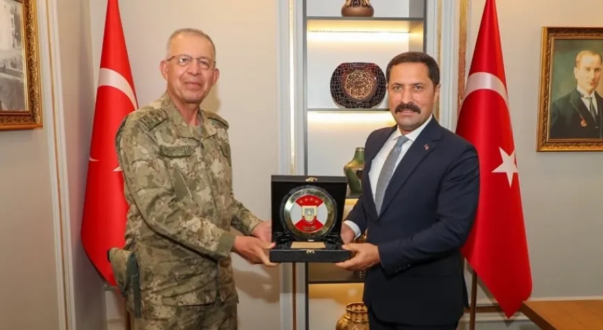 Vali Masatlı, Orgeneral Topaloğlu’nu ağırladı