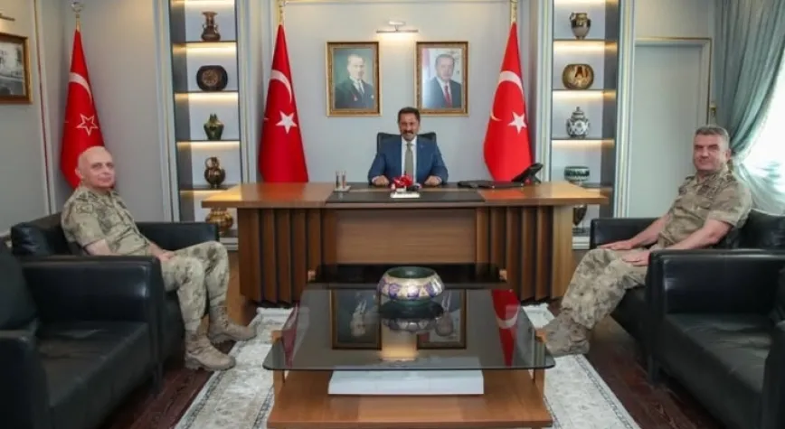 Vali Masatlı Paşaları Ağırladı
