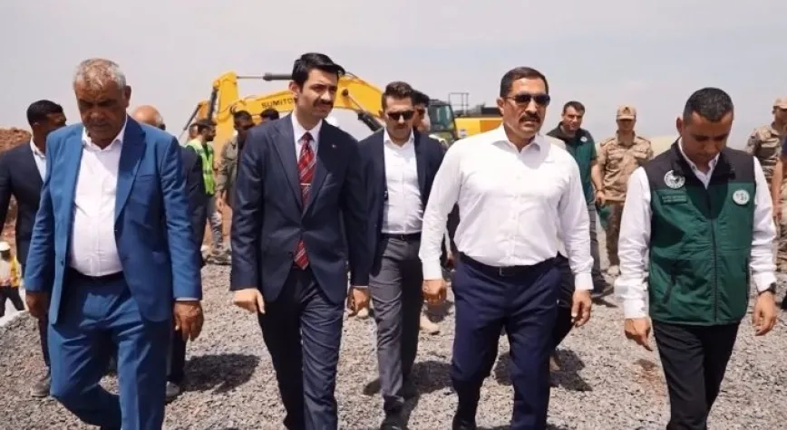 Vali Masatlı Reyhanlı Barajında İncelemelerde Bulundu