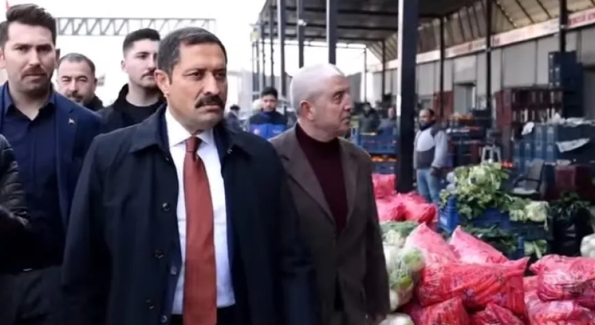 Vali Masatlı Sebze Halini Ziyaret Etti