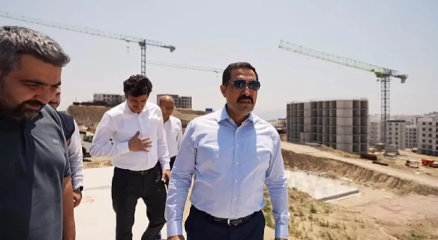Vali Masatlı Toki Konutlarını İnceledi