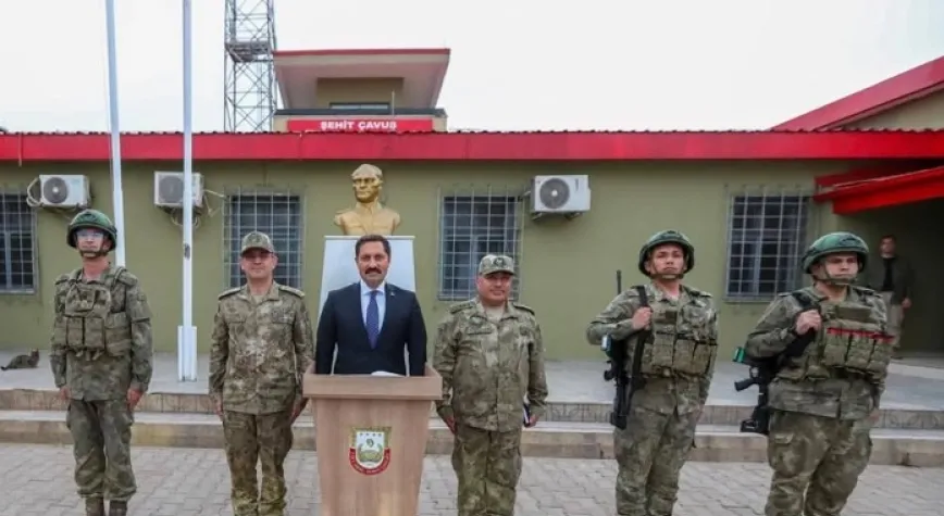 Vali Masatlı’dan Hudut Karakoluna Ziyaret