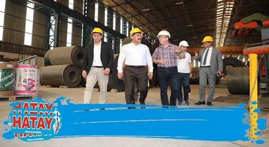 VALİ MASATLI’DAN OSB ZİYARETİ