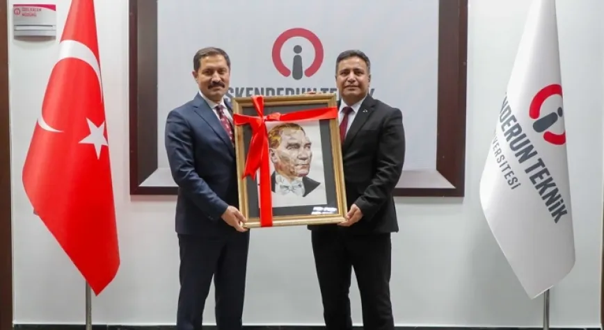 Vali Masatlı’dan, Rektör Duruel’e Hayırlı Olsun Ziyareti