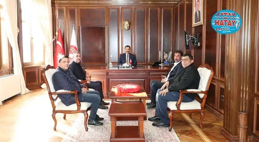 VALİ MASATLI’YA ZİYARETLER SÜRÜYOR