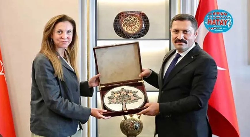 VALİ MASATLI’YI BÜYÜKELÇİ ZİYARET ETTİ