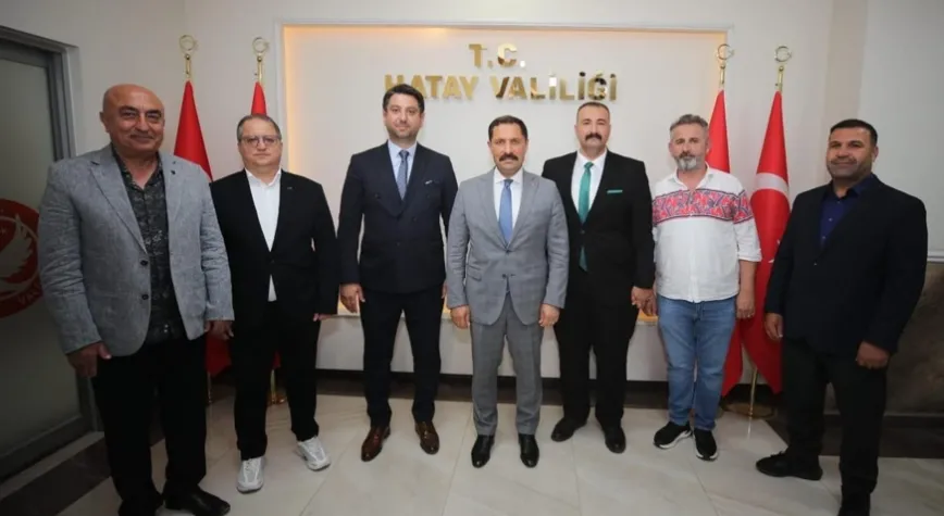 Vali Masatlı’yı Ziyaret Ettiler