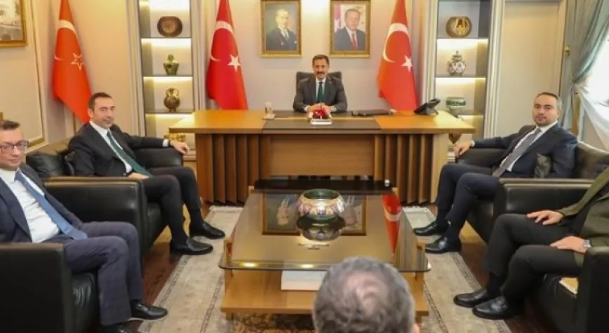 VALİ MUSTAFA MASATLI’YA ZİYARET