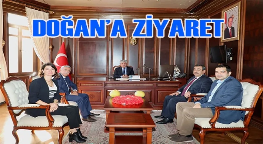 VALİ'YE ZİYARET