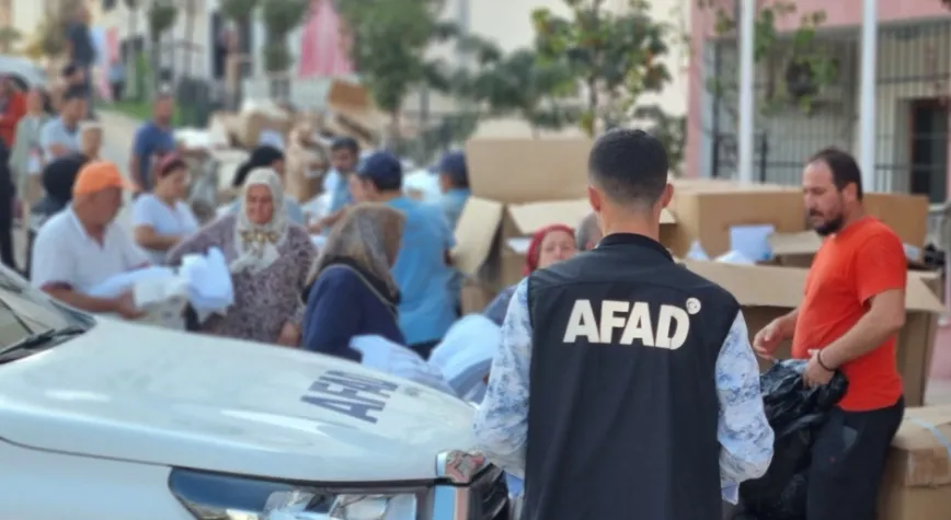 VATANDAŞLARA  AFAD’DAN YARDIM