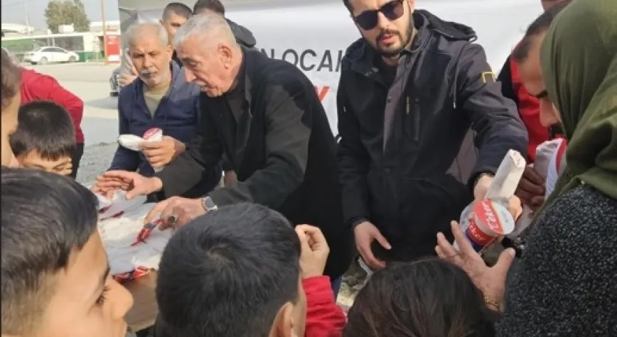 Vatandaşlara Döner ve Pamuk Şeker İkramı