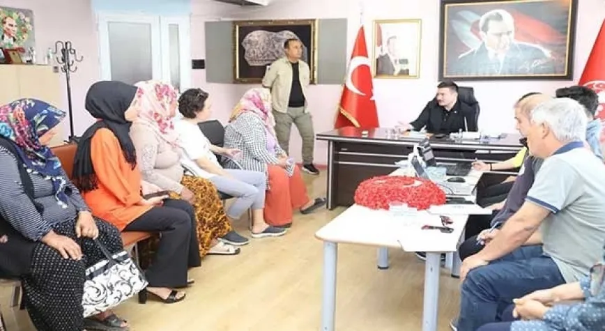 VATANDAŞLARIN İSTEK VE TALEPLERİNİ DİNLEDİ