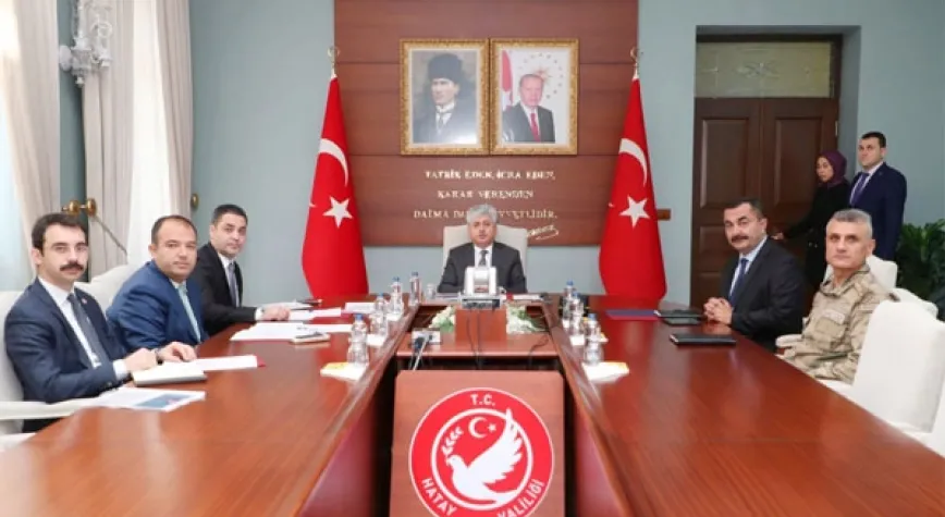 VKS ARACILIĞI İLE KOORDİNASYON TOPLANTISI