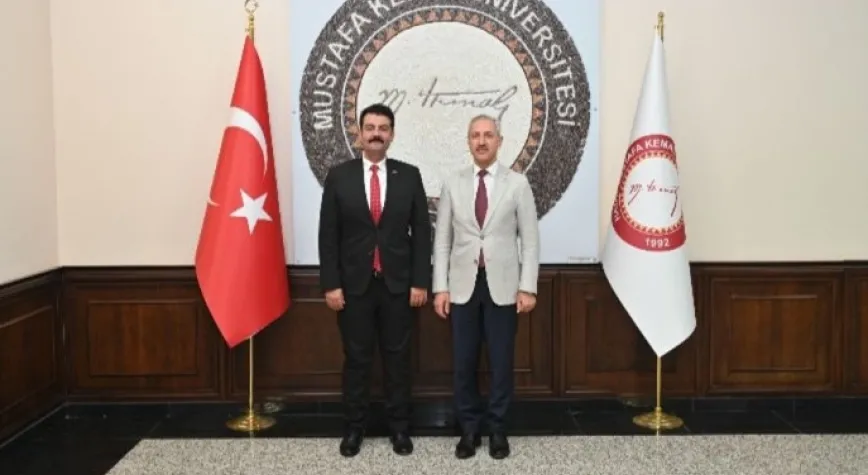 Yağcı’dan Rektör Eren’e Ziyaret