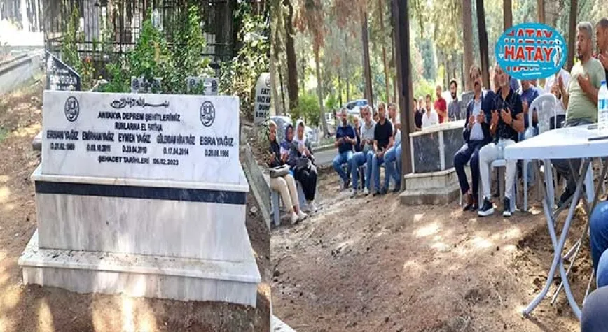 Yağız Ailesinin Kabri Başında Hatim Duası okundu