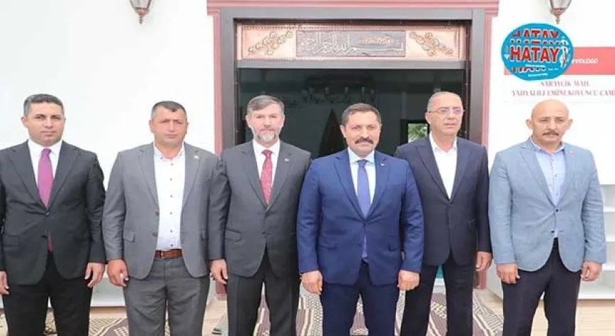 YAHYALILI EMİNE KOYUNCU CAMİİ İBADETE AÇILDI