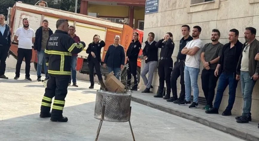 Yangın Eğitimleri Devam Etti