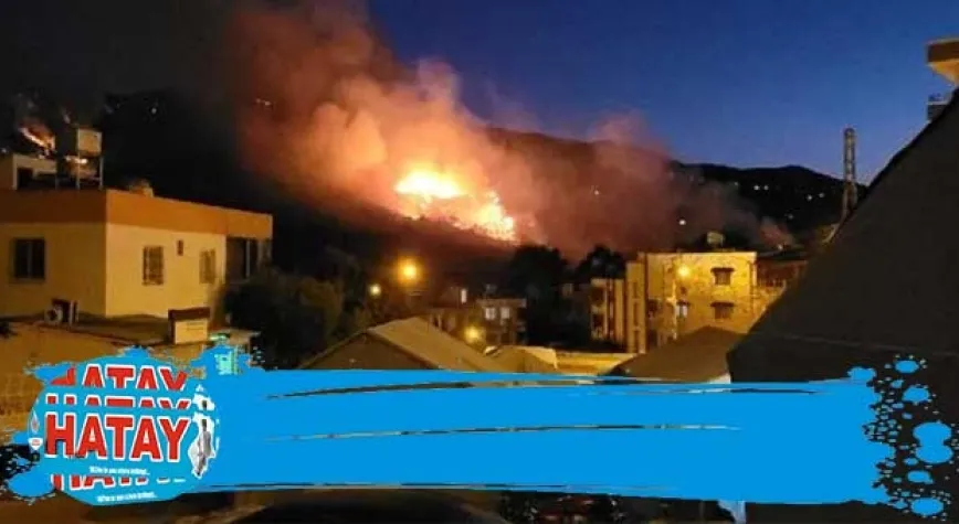 Yangına müdahale sürüyor
