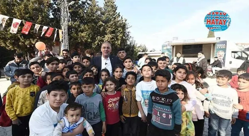 YAPAR  MADENBOYU’NDA VATANDAŞLARLA BULUŞTU
