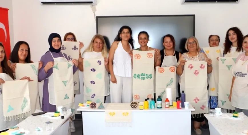Yasemin Büyükaşık İle Ahşap Baskı Atölyesi Büyük İlgi Gördü