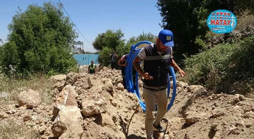 YAYLADAĞI HİSARCIK’TA YETERSİZ KALAN ŞEBEKE YENİLENDİ
