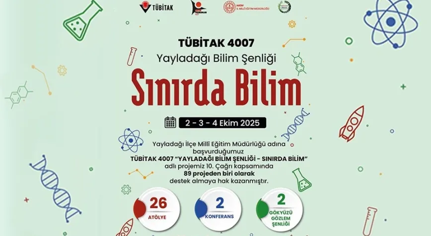 Yayladağı’nda Bilim Rüzgarı Esecek