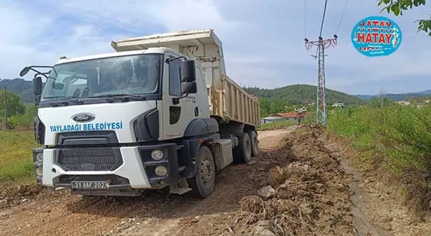 YAYLADAĞI’NDA ÇALIŞMALAR HIZLA SÜRÜYOR