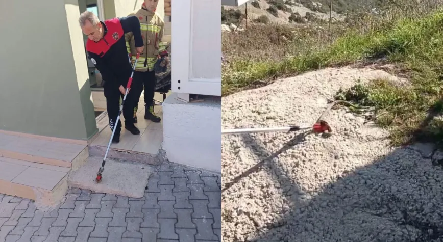 Yayladağı’nda Eve Giren Yılan Ekipler Tarafından Yakalandı