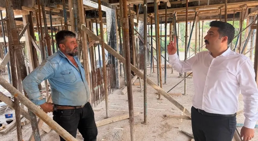 Yayladağı’nda Kız Kur’an Kursu İnşaatı Sürüyor