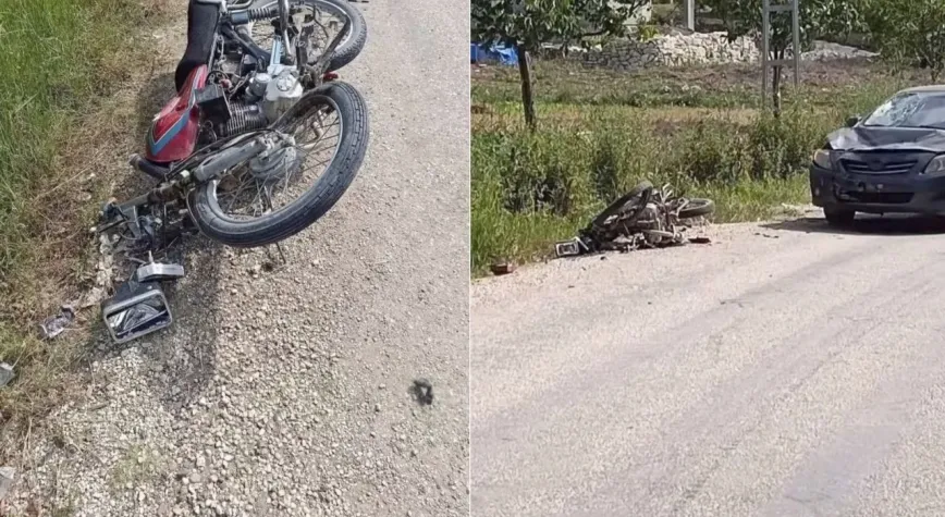 Yayladağı’nda motosiklet kazası: 2 kişi yaralandı